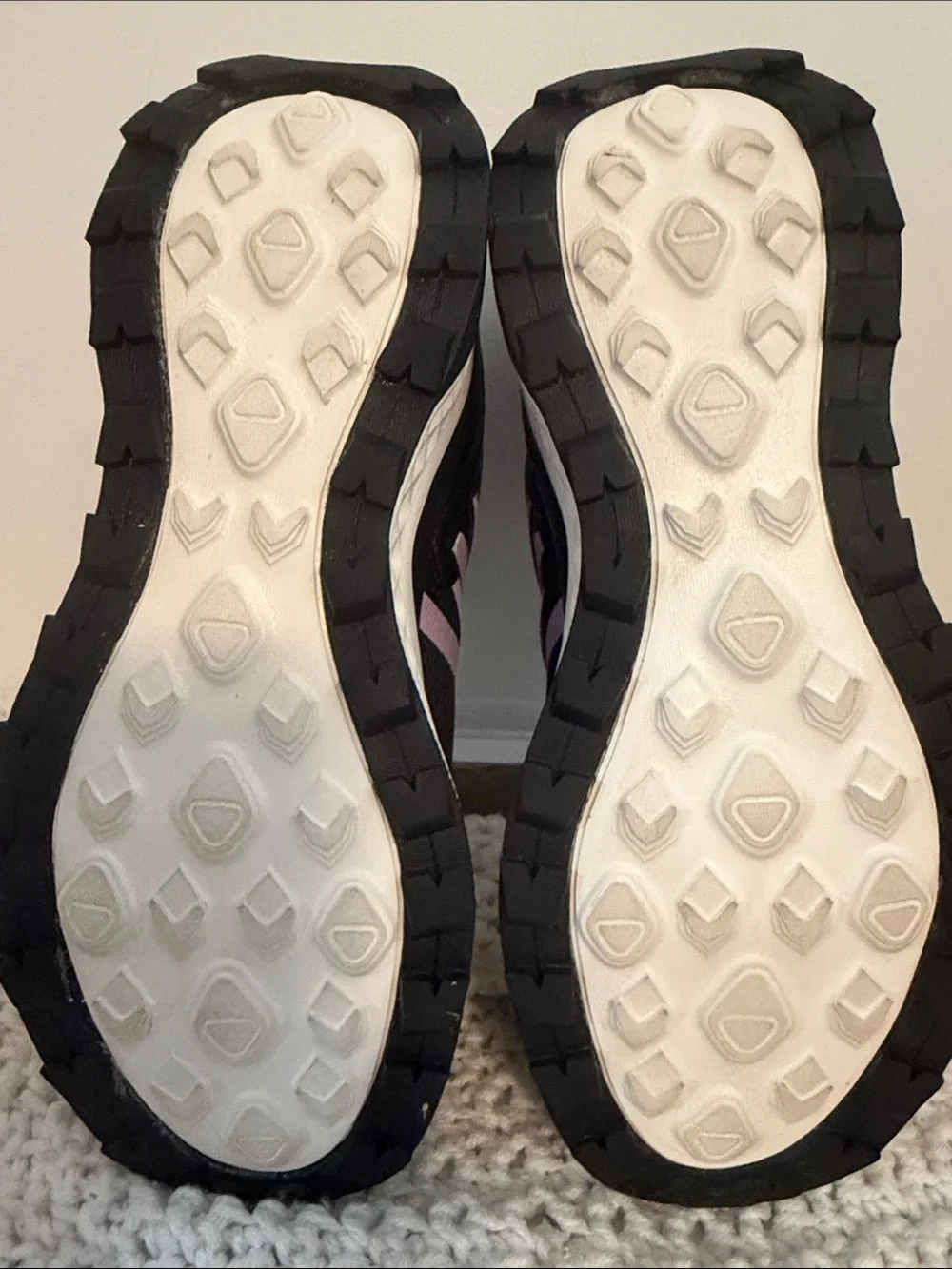Skechers memory foam Trail Black/Pink sneakers